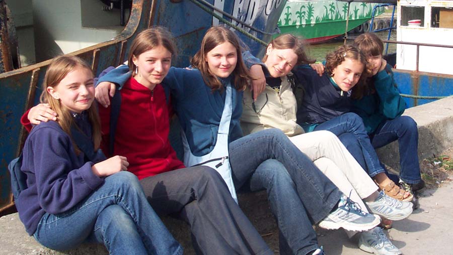 I taught them 'Hey, hey, we're The Monkeys'